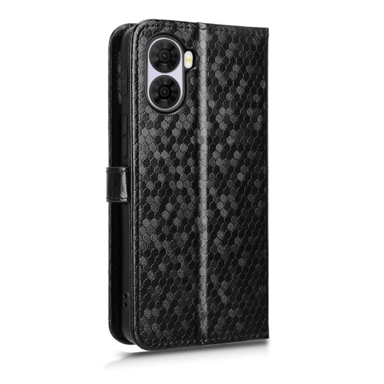 For ZTE nubia S2 504ZT Honeycomb Dot Texture Leather Phone Case