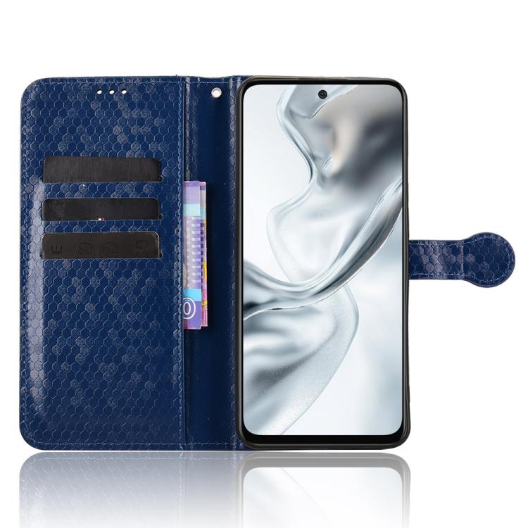 For ZTE nubia S2 504ZT Honeycomb Dot Texture Leather Phone Case