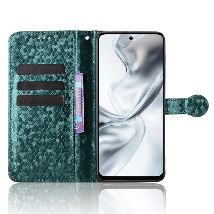 For ZTE nubia S2 504ZT Honeycomb Dot Texture Leather Phone Case