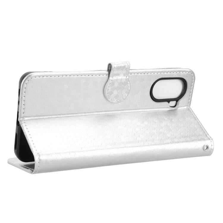 For ZTE nubia S2 504ZT Honeycomb Dot Texture Leather Phone Case