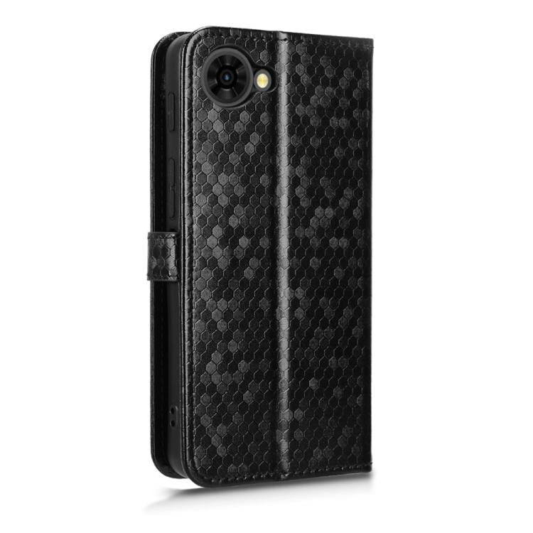 For ZTE nubia S2e / S2R / S2 Lite Honeycomb Dot Texture Leather Phone Case