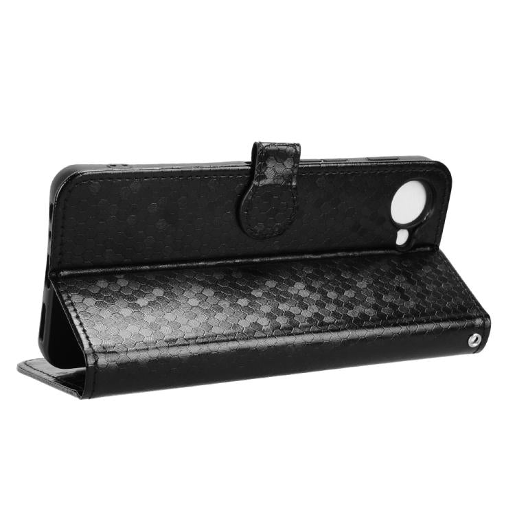 For ZTE nubia S2e / S2R / S2 Lite Honeycomb Dot Texture Leather Phone Case