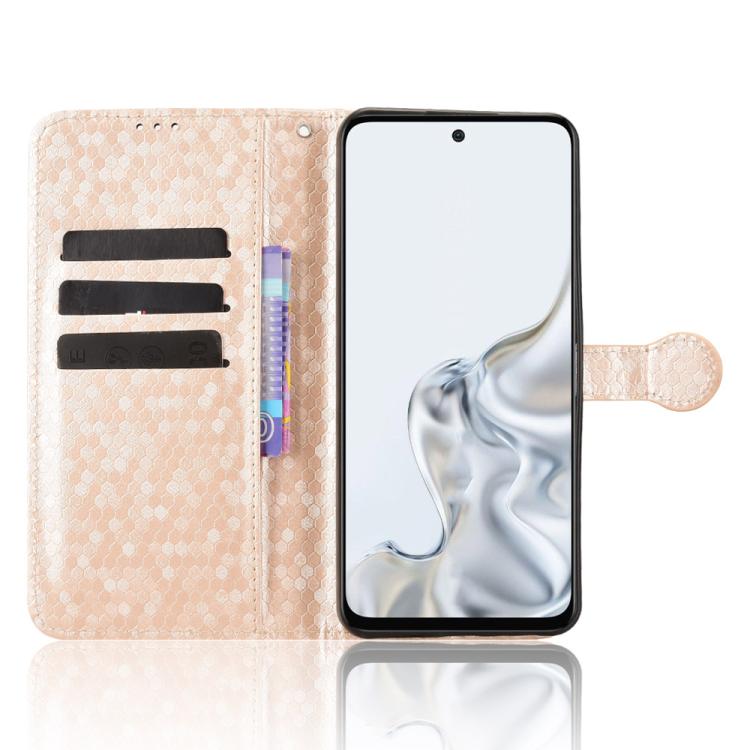 For ZTE nubia S2e / S2R / S2 Lite Honeycomb Dot Texture Leather Phone Case