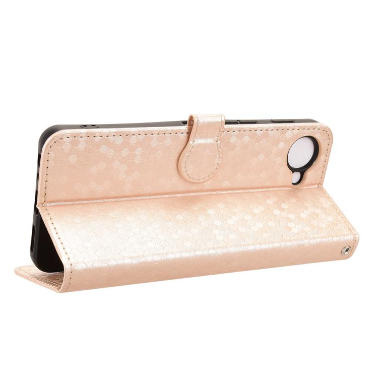 For ZTE nubia S2e / S2R / S2 Lite Honeycomb Dot Texture Leather Phone Case