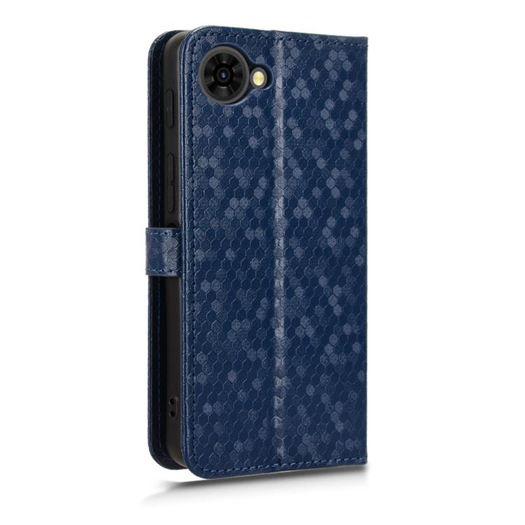 For ZTE nubia S2e / S2R / S2 Lite Honeycomb Dot Texture Leather Phone Case