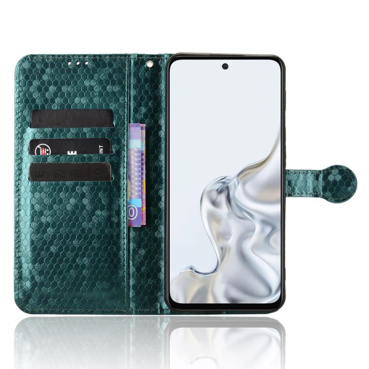 For ZTE nubia S2e / S2R / S2 Lite Honeycomb Dot Texture Leather Phone Case