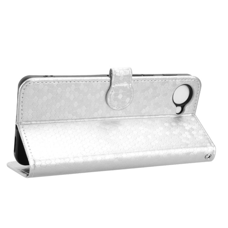 For ZTE nubia S2e / S2R / S2 Lite Honeycomb Dot Texture Leather Phone Case