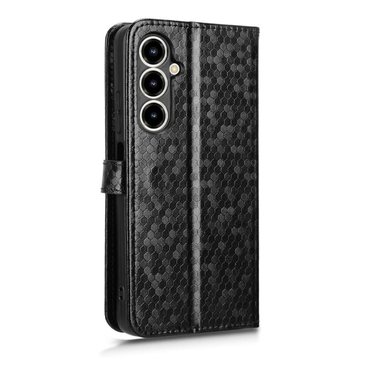 For ZTE Nubia V80 Max Honeycomb Dot Texture Leather Phone Case