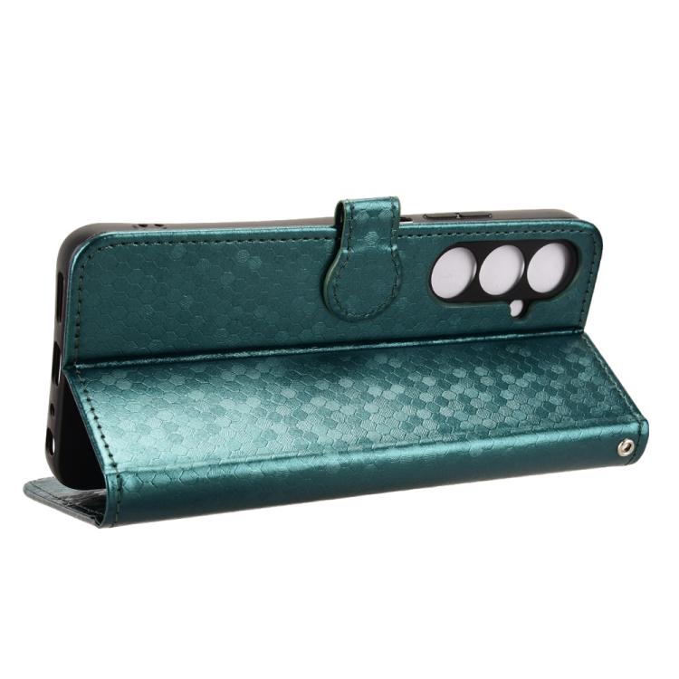 For ZTE Nubia V80 Max Honeycomb Dot Texture Leather Phone Case