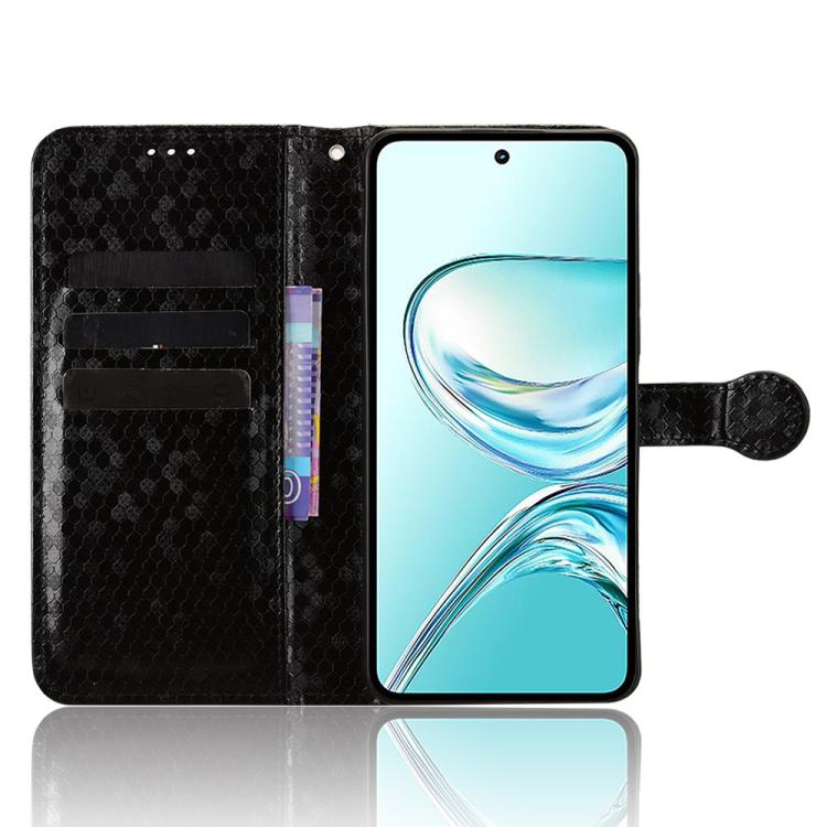 For ZTE nubia Focus 2 Ultra 5G Honeycomb Dot Texture Leather Phone Case