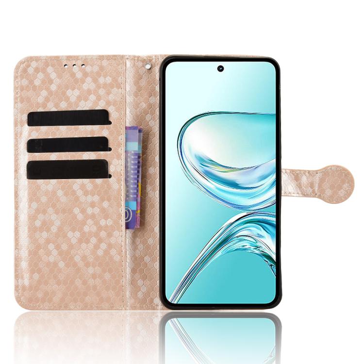 For ZTE nubia Focus 2 Ultra 5G Honeycomb Dot Texture Leather Phone Case