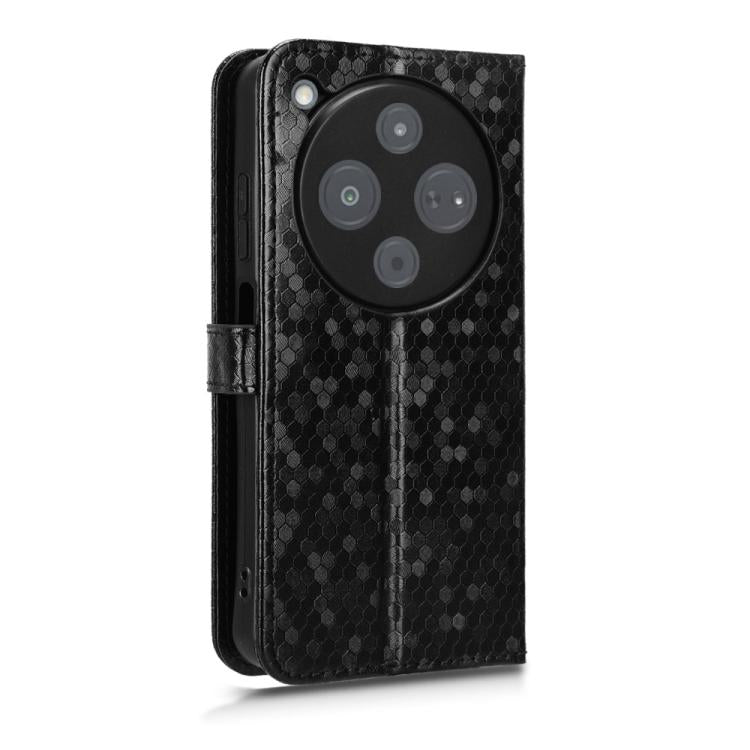 For ZTE Optus X Pro 2 5G Honeycomb Dot Texture Leather Phone Case