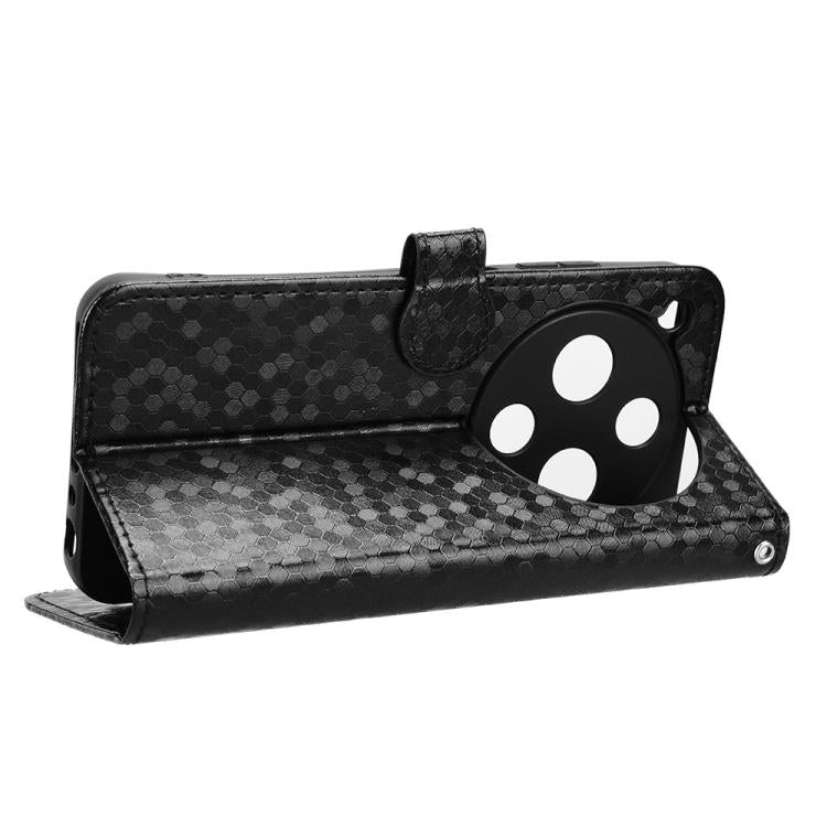 For ZTE Optus X Pro 2 5G Honeycomb Dot Texture Leather Phone Case