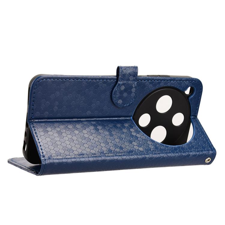 For ZTE Optus X Pro 2 5G Honeycomb Dot Texture Leather Phone Case