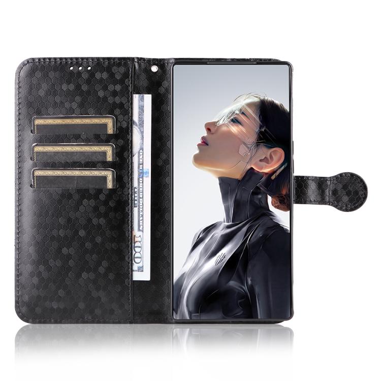 For ZTE nubia RedMagic 11 Air Honeycomb Dot Texture Leather Phone Case