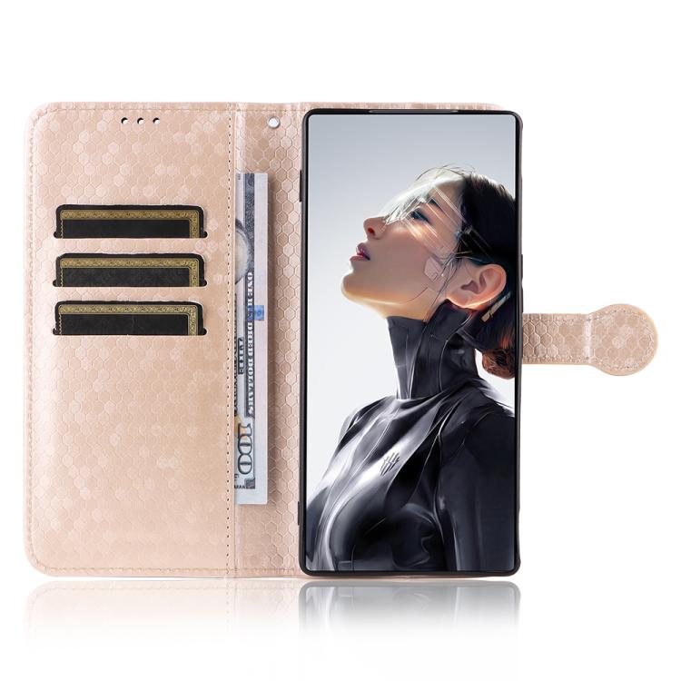 For ZTE nubia RedMagic 11 Air Honeycomb Dot Texture Leather Phone Case