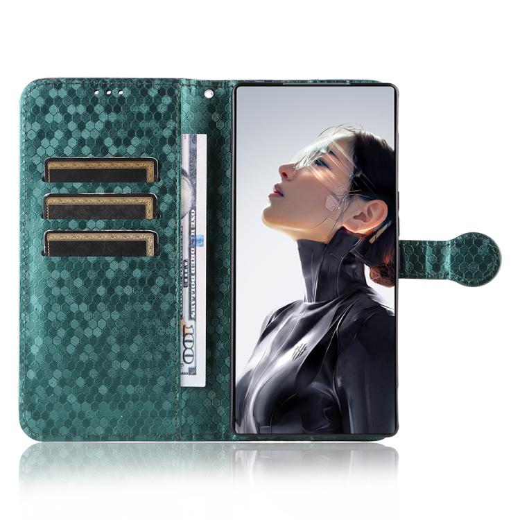 For ZTE nubia RedMagic 11 Air Honeycomb Dot Texture Leather Phone Case