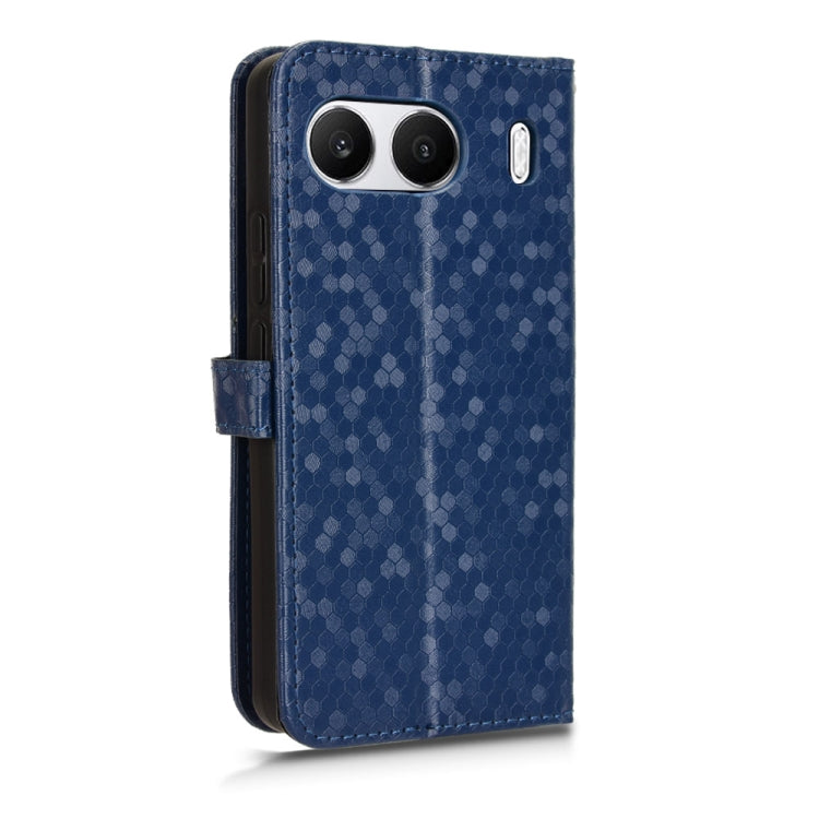For OnePlus Nord 4 5G Honeycomb Dot Texture Leather Phone Case