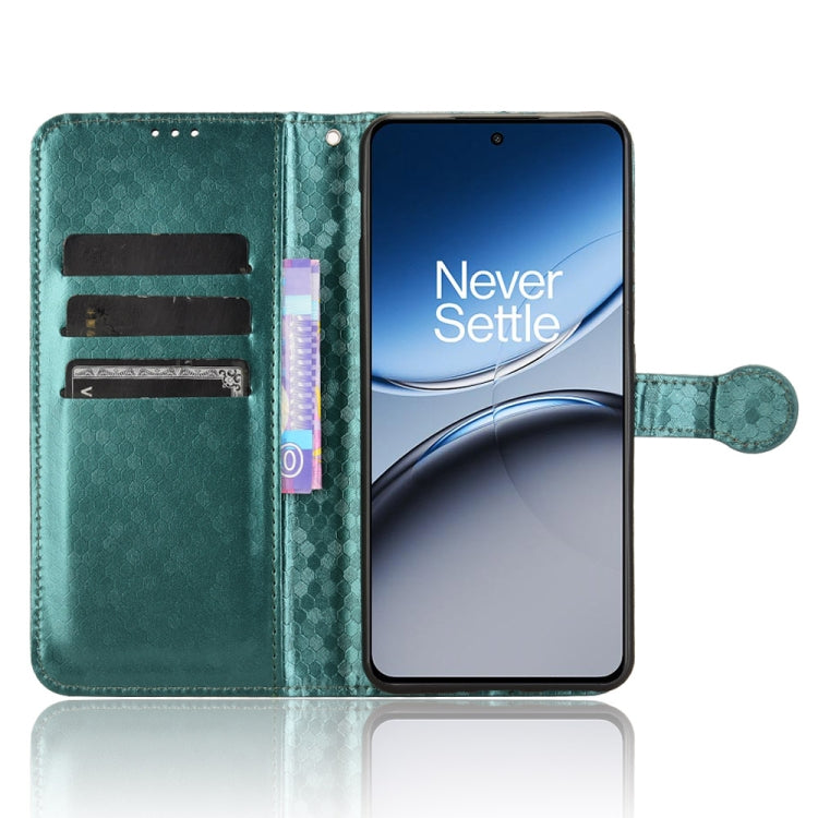 For OnePlus Nord 4 5G Honeycomb Dot Texture Leather Phone Case