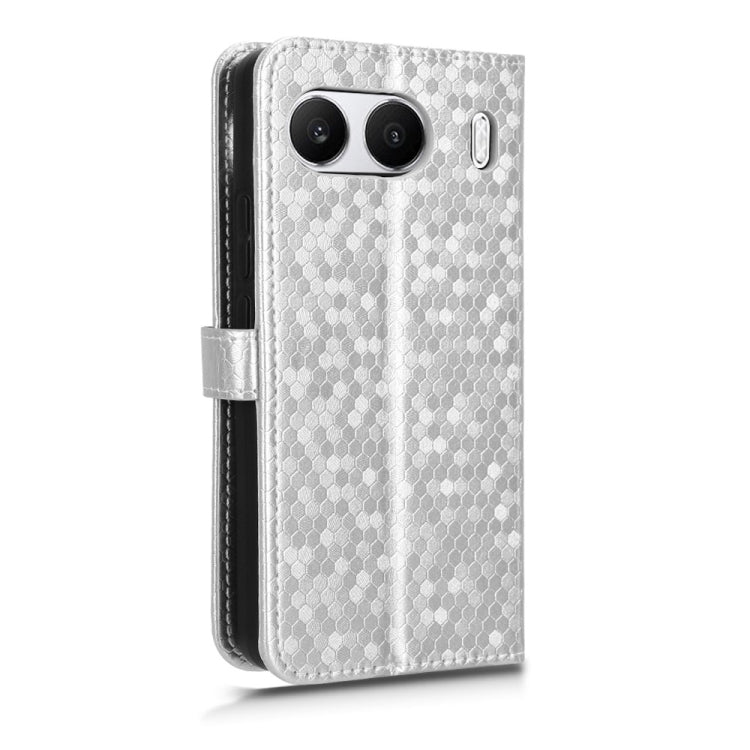 For OnePlus Nord 4 5G Honeycomb Dot Texture Leather Phone Case