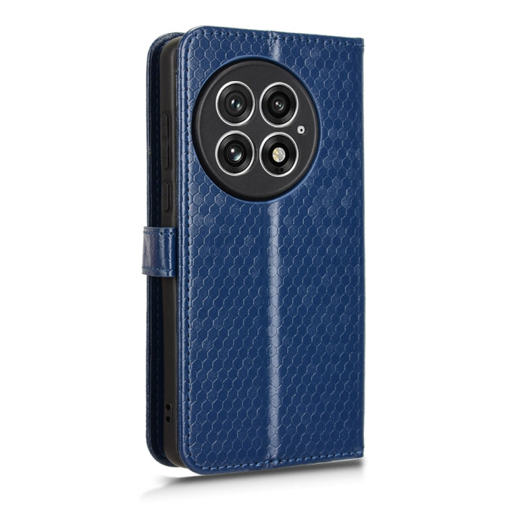 For OnePlus 13 5G Honeycomb Dot Texture Leather Phone Case
