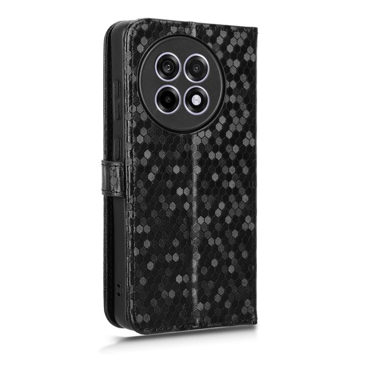 For OnePlus Ace 5 / Ace 5 Pro Honeycomb Dot Texture Leather Phone Case