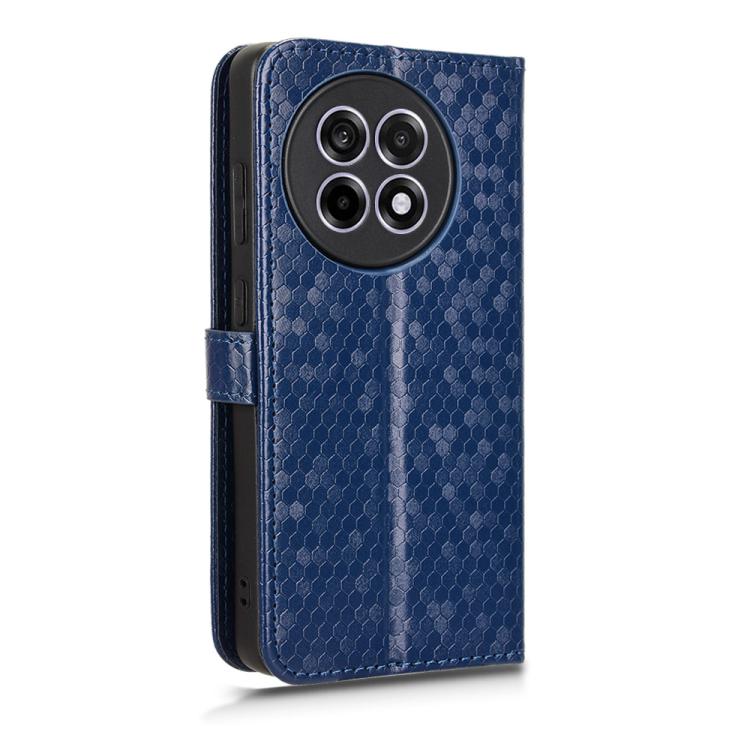 For OnePlus Ace 5 / Ace 5 Pro Honeycomb Dot Texture Leather Phone Case