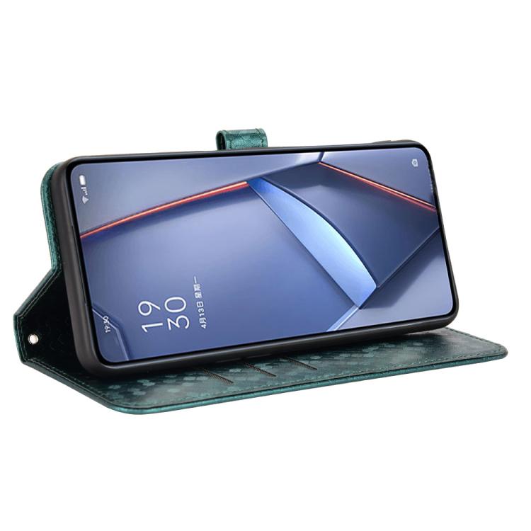 For OnePlus Ace 5 / Ace 5 Pro Honeycomb Dot Texture Leather Phone Case