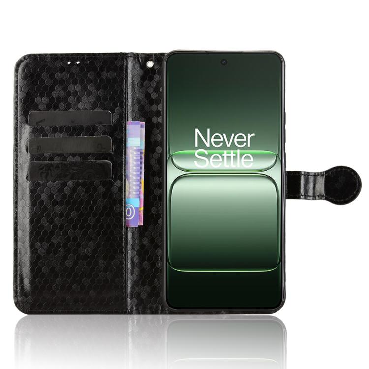 For OnePlus Ace 5 Racing / Nord CE5 Honeycomb Dot Texture Leather Phone Case