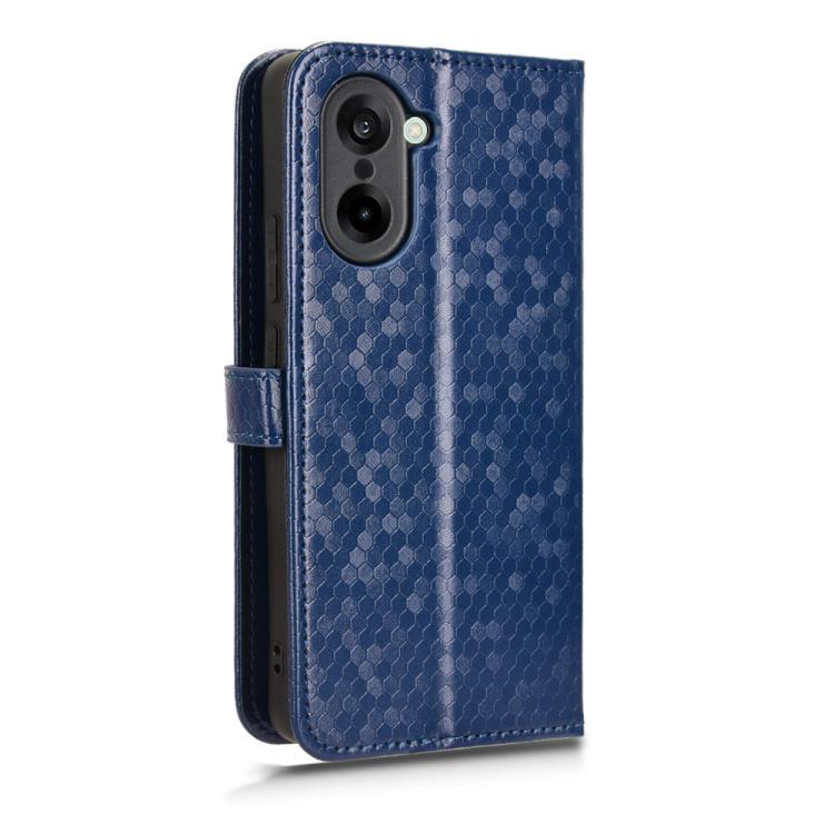 For OnePlus Ace 5 Racing / Nord CE5 Honeycomb Dot Texture Leather Phone Case