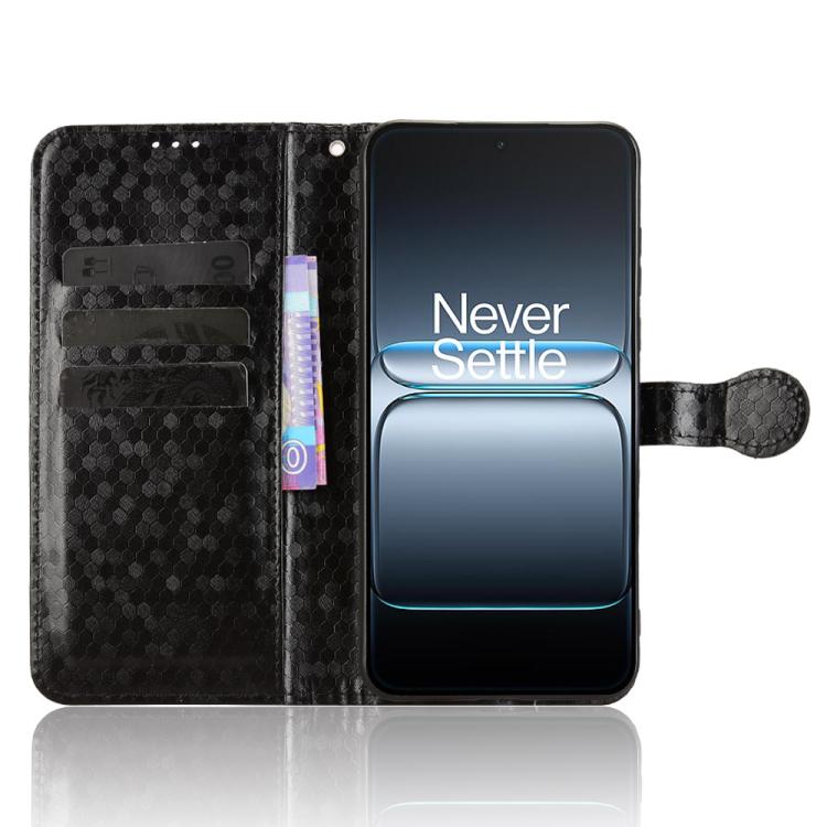For OnePlus Ace 5 Ultra / Nord 5 Honeycomb Dot Texture Leather Phone Case