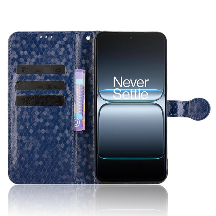 For OnePlus Ace 5 Ultra / Nord 5 Honeycomb Dot Texture Leather Phone Case
