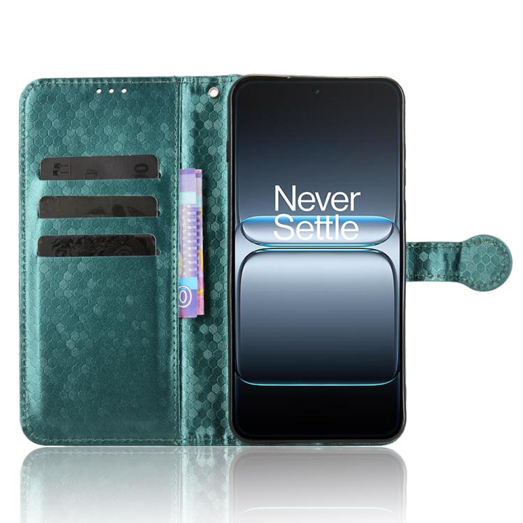 For OnePlus Ace 5 Ultra / Nord 5 Honeycomb Dot Texture Leather Phone Case