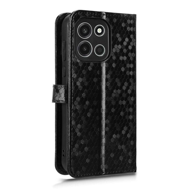 For OnePlus Turbo 6 / Nord 6 5G Honeycomb Dot Texture Leather Phone Case
