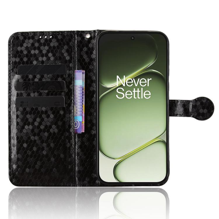 For OnePlus Turbo 6 / Nord 6 5G Honeycomb Dot Texture Leather Phone Case