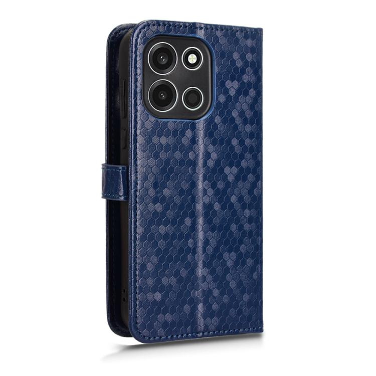 For OnePlus Turbo 6 / Nord 6 5G Honeycomb Dot Texture Leather Phone Case