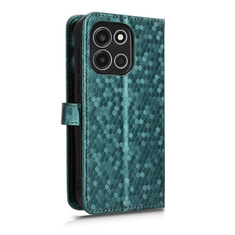 For OnePlus Turbo 6 / Nord 6 5G Honeycomb Dot Texture Leather Phone Case