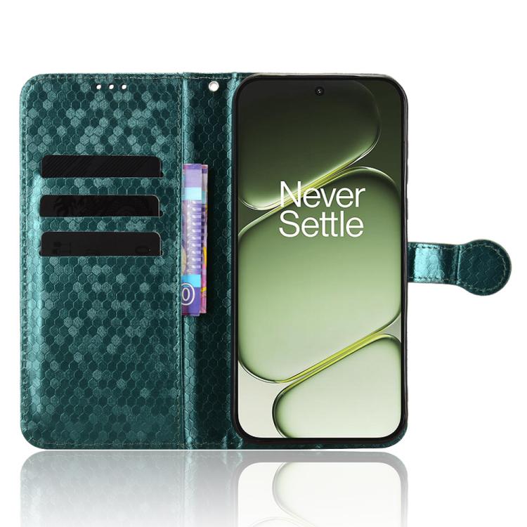 For OnePlus Turbo 6 / Nord 6 5G Honeycomb Dot Texture Leather Phone Case