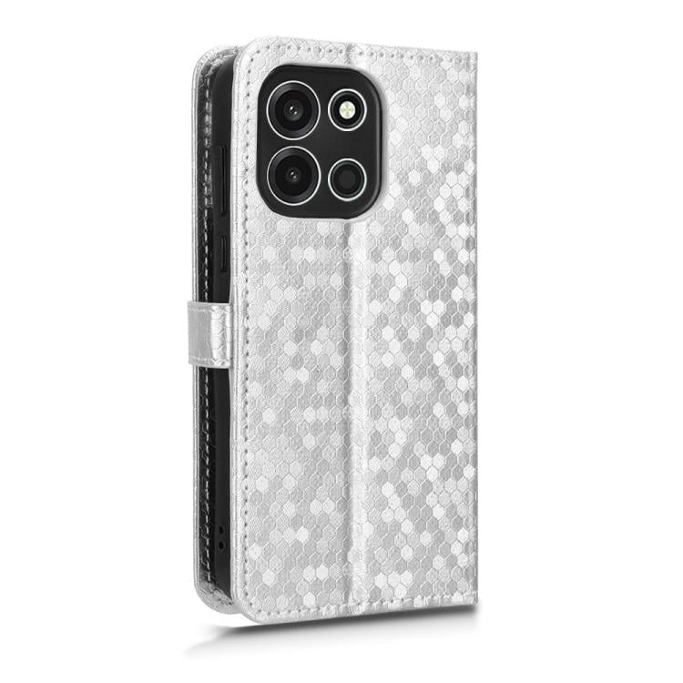 For OnePlus Turbo 6 / Nord 6 5G Honeycomb Dot Texture Leather Phone Case