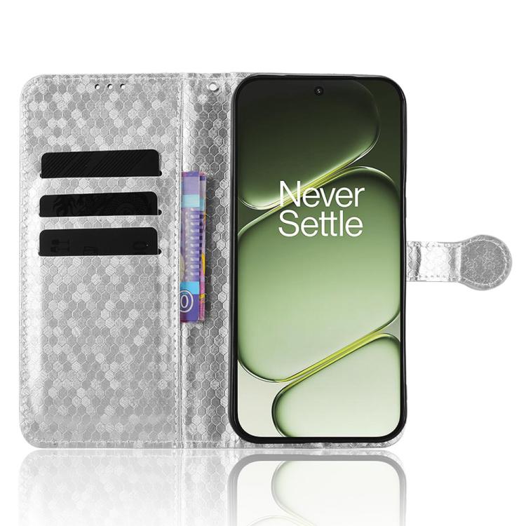 For OnePlus Turbo 6 / Nord 6 5G Honeycomb Dot Texture Leather Phone Case