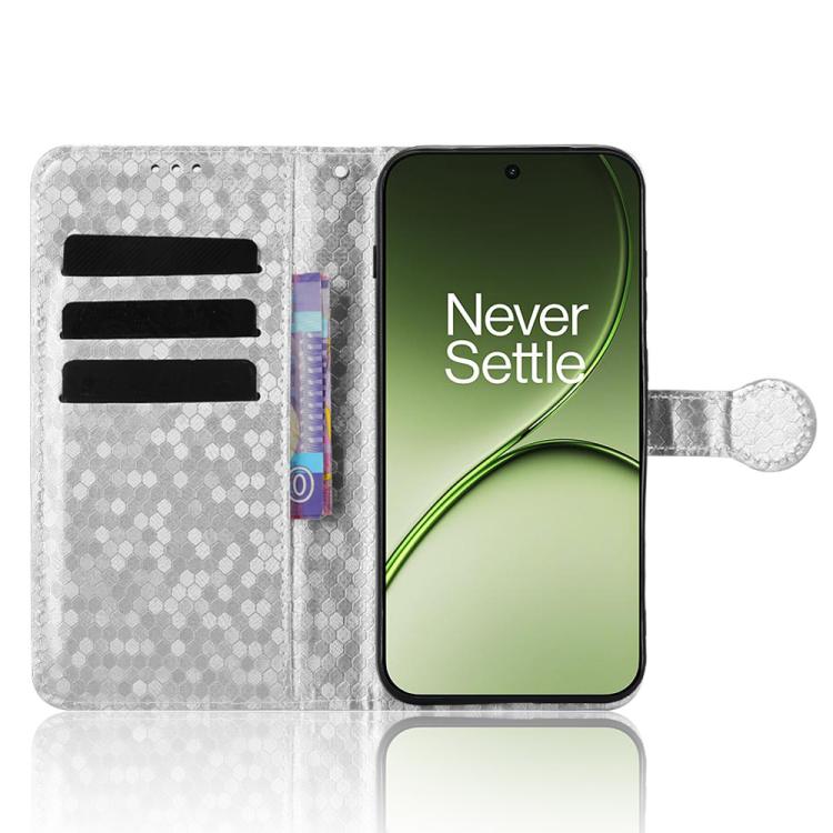 For OnePlus 15T Honeycomb Dot Texture Leather Phone Case