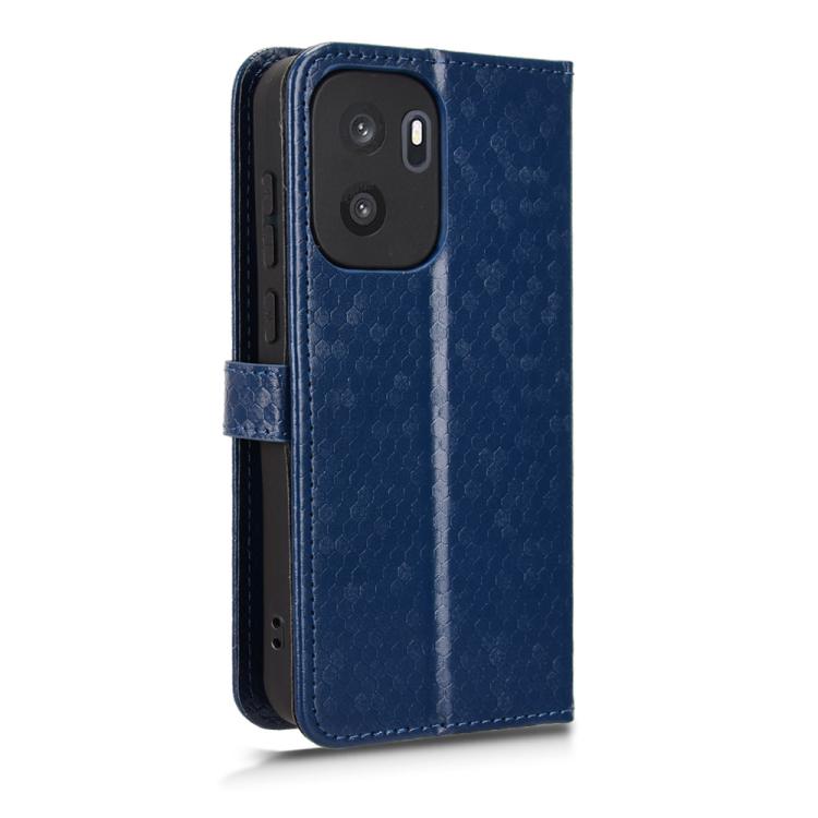 For OnePlus Ace 6 Ultra 5G Honeycomb Dot Texture Leather Phone Case