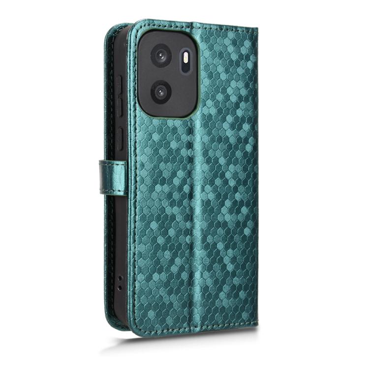 For OnePlus Ace 6 Ultra 5G Honeycomb Dot Texture Leather Phone Case