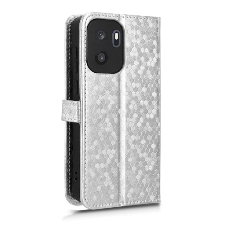 For OnePlus Ace 6 Ultra 5G Honeycomb Dot Texture Leather Phone Case