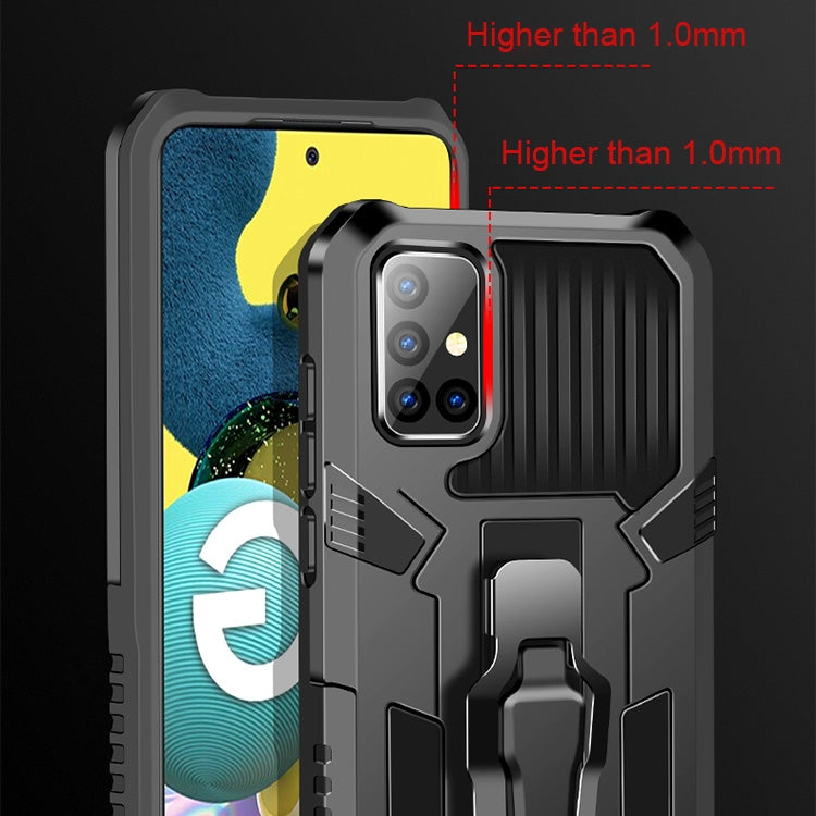 For Samsung Galaxy A70 Machine Armor Warrior Shockproof PC + TPU Protective Case