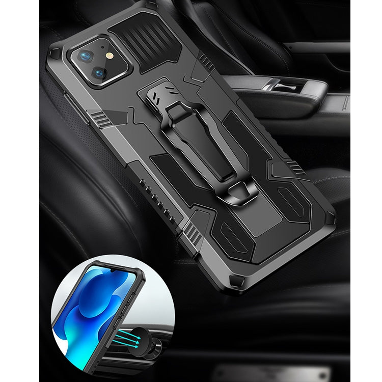 For iPhone 11 Machine Armor Warrior Shockproof PC + TPU Protective Case