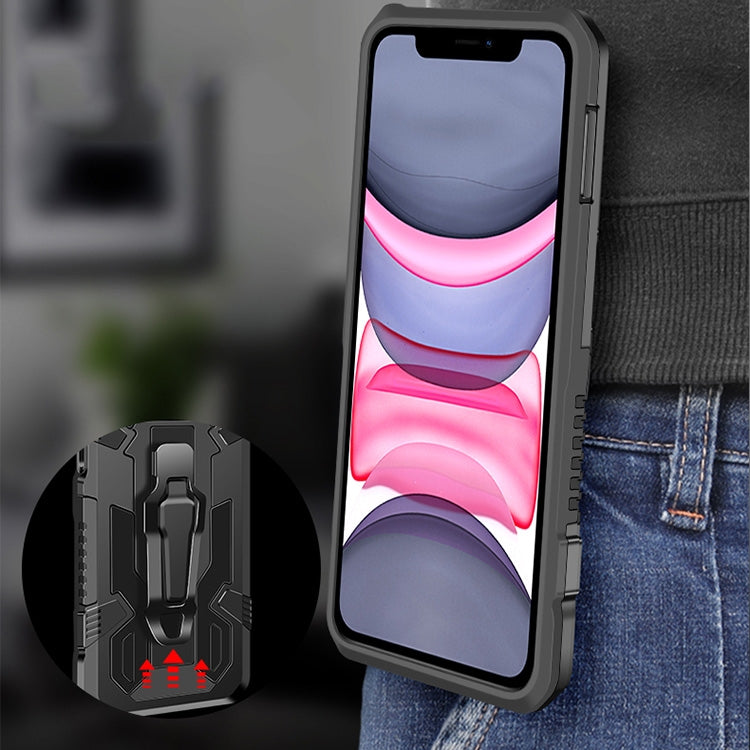For iPhone 11 Machine Armor Warrior Shockproof PC + TPU Protective Case