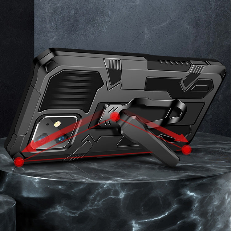 For iPhone 11 Machine Armor Warrior Shockproof PC + TPU Protective Case