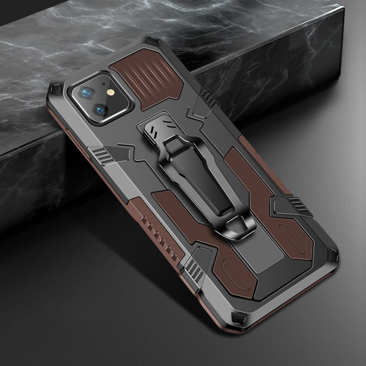 For iPhone 11 Pro Max Machine Armor Warrior Shockproof PC + TPU Protective Case