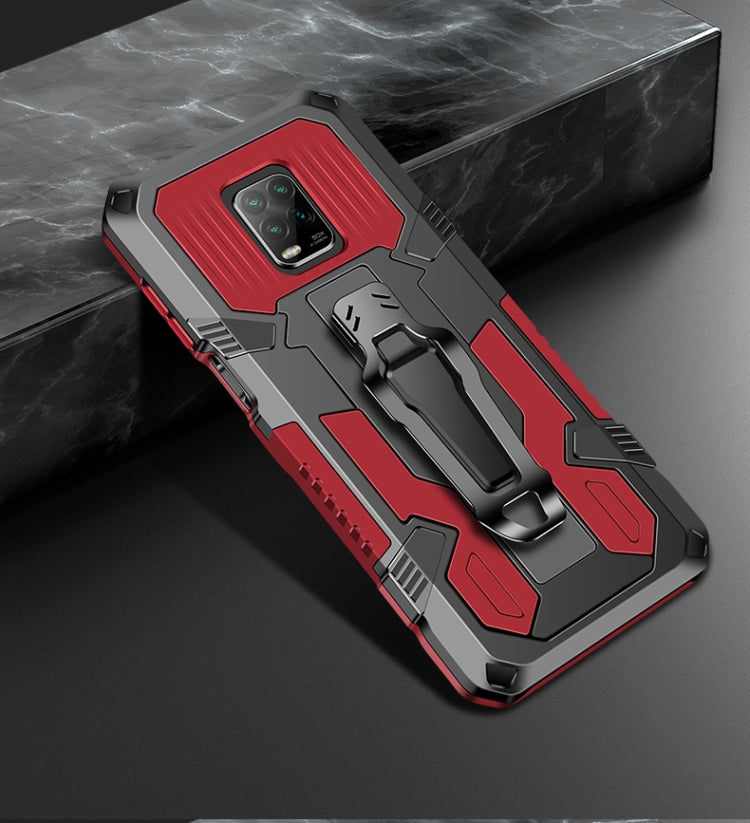 For Xiaomi Redmi Note 9S Machine Armor Warrior Shockproof PC + TPU Protective Case
